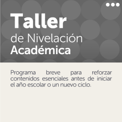 Taller de Nivelación Académica