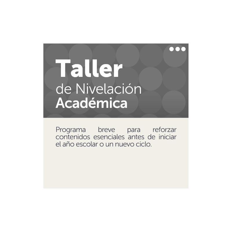 Taller de Nivelación Académica